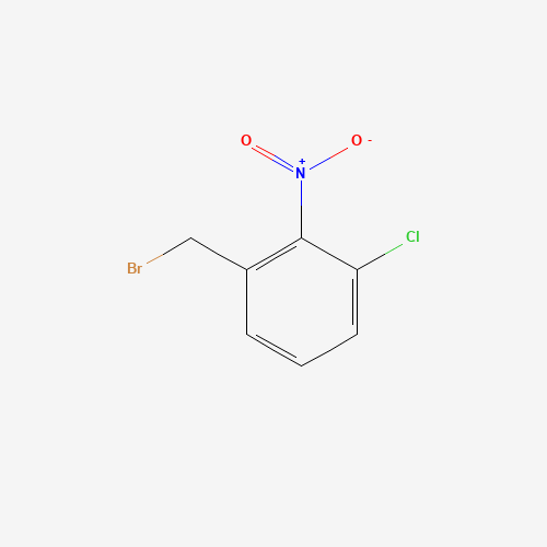 3-Chloro-2-nitrobenzyl bromide (CAS: 56433-00-2) - Chemical Structure and Molecular Formula 