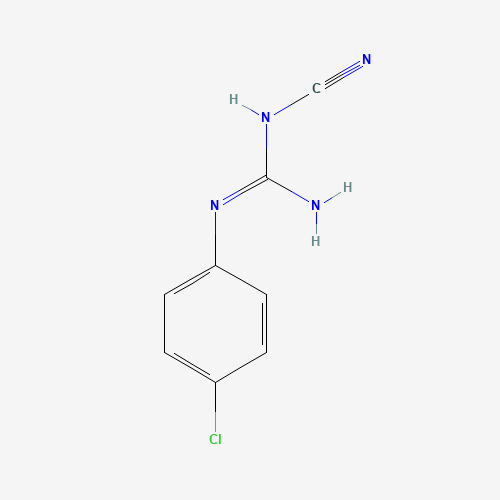 1-(4-chlorophenyl)-3-cyanoguanidine (CAS: 1482-62-8) - Related Chemical Product