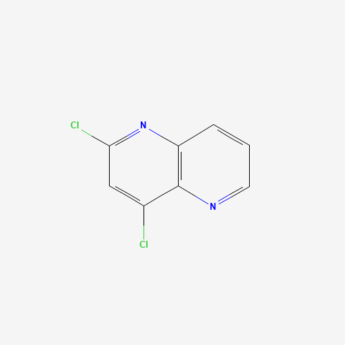 2,4-Dichloro-1,5-naphthyridine (CAS: 28252-82-6) - Chemical Structure and Molecular Formula 