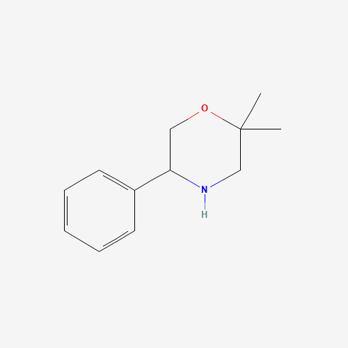 2,2-dimethyl-5-phenylmorpholine (CAS: 1339408-06-8) - Related Chemical Product