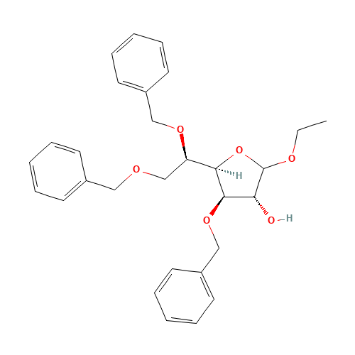 Tribenoside (CAS: 10310-32-4) - Chemical Structure and Molecular Formula 