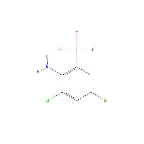 4-bromo-2-chloro-6-(trifluoromethyl)aniline (CAS: 870703-71-2) - Related Chemical Product