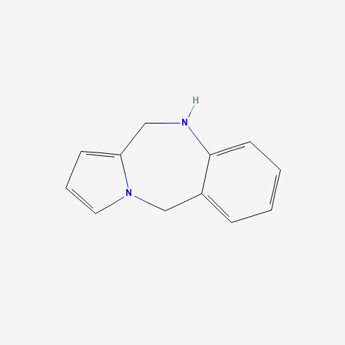 10,11-dihydro-5H-benzo[e]pyrrolo[1,2-a][1,4]diazepine (CAS: 22162-53-4) - Chemical Structure and Molecular Formula 