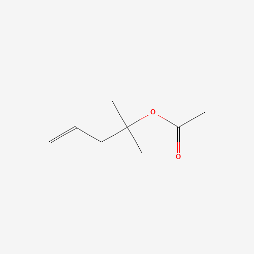 2-methylpent-4-en-2-yl acetate (CAS: 926-22-7) - Chemical Structure and Molecular Formula 