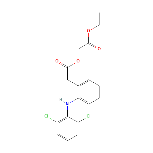 Aceclofenac Ethyl Ester (CAS: 139272-67-6) - Related Chemical Product