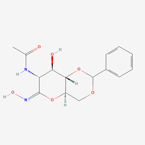 2-Acetamido-4,6-O-benzylidene-2-deoxy-D-gluconohydroximo-1,5-lactone (CAS: 132063-03-7) - Related Chemical Product