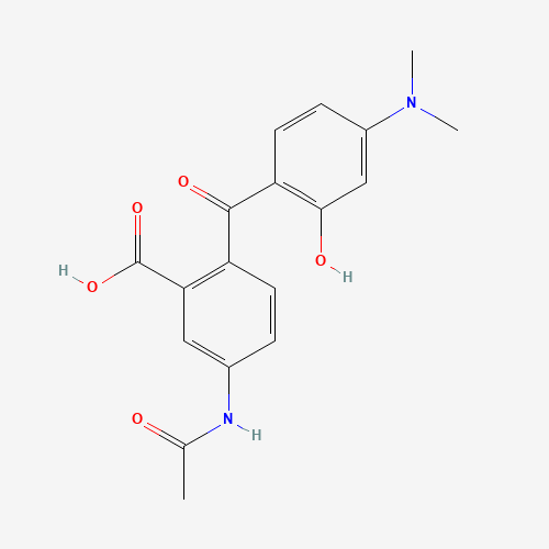 4'-Acetamido-2'-carboxy-4-dimethylamino-2-hydroxybenzophenone (CAS: 166442-36-0) - Related Chemical Product