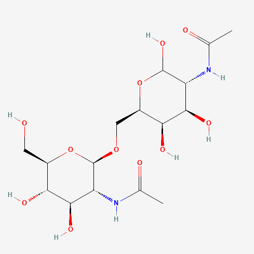 2-Acetamido-2-deoxy-6-O-(b-D-2-acetamido-2-deoxyglucopyranosyl)-a-D-galactopyranose (CAS: 452316-31-3) - Related Chemical Product