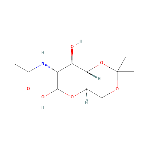 2-Acetamido-2-deoxy-4,6-O-isopropylidene-D-glucopyranose (CAS: 50605-09-9) - Related Chemical Product