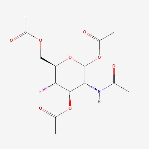 2-Acetamido-4-fluoro-1,3,6-tri-O-acetyl-2,4-dideoxy-D-glucopyranose (CAS: 116049-57-1) - Related Chemical Product