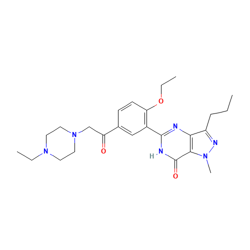 Acetildenafil (CAS: 831217-01-7) - Related Chemical Product
