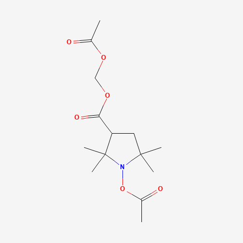 1-Acetoxy-3-(acetoxymethoxy)carbonyl-2,2,5,5-tetramethylpyrrolidine (CAS: 439858-40-9) - Related Chemical Product