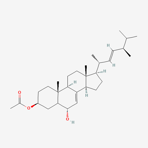 3b-Acetoxyergosta-7,22-dien-5a-ol (CAS: 60045-90-1) - Related Chemical Product