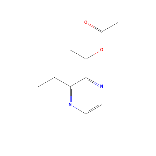 2-(1-Acetoxyethyl)-3-ethyl-5-methylpyrazine (CAS: 1076198-72-5) - Related Chemical Product