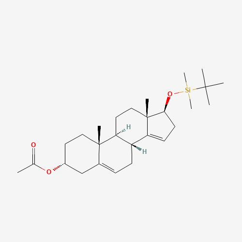3-O-Acetyl-17-O-tert-butyldimethylsilyl 5,14-Androstadiene-3b,17b-diol (CAS: 61252-31-1) - Related Chemical Product