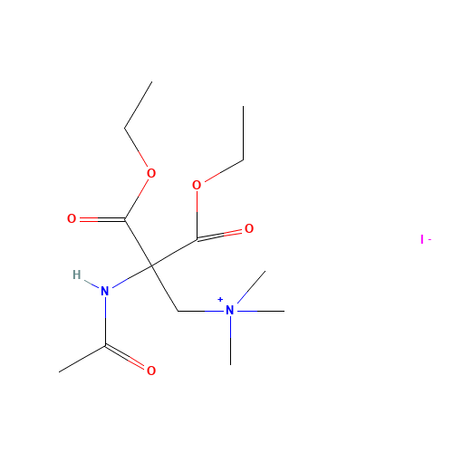 (2-Acetamido-2,2-dicarboxyethyl)trimethylammonium Iodide Diethyl Ester (CAS: 7689-61-4) - Related Chemical Product