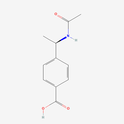4-[(1R)-1-(Acetylamino)ethyl]benzoic Acid (CAS: 859163-61-4) - Related Chemical Product