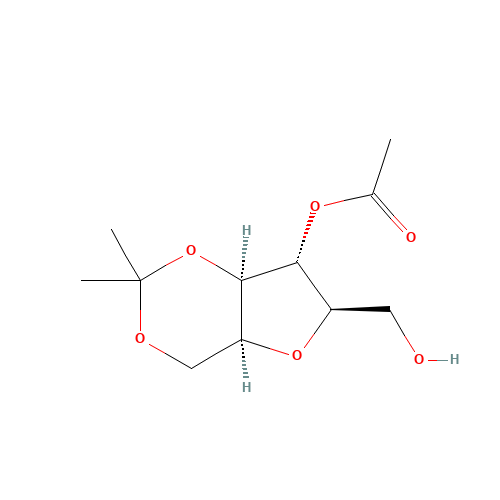 4-O-Acetyl-2,5-anhydro-1,3-O-isopropylidene-D-glucitol (CAS: 70128-28-8) - Related Chemical Product