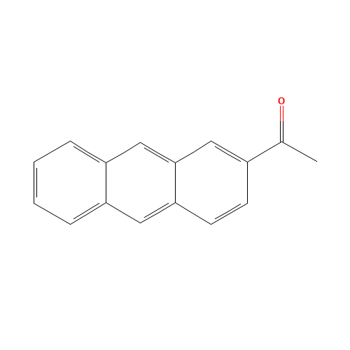 2-Acetylanthracene (CAS: 10210-32-9) - Chemical Structure and Molecular Formula 