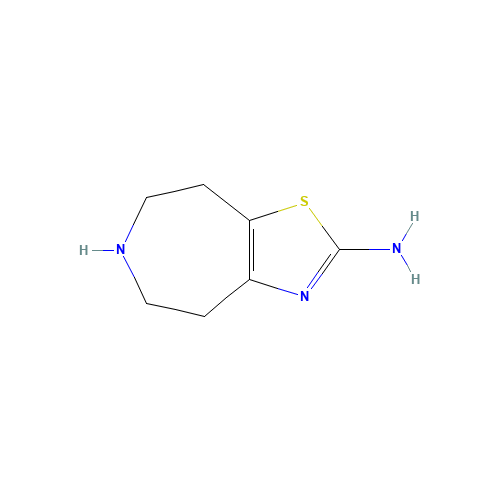 2-Amino-4,5,6,7,8-pentahydrothiazolo[5,4-d]azepine (CAS: 86029-68-7) - Related Chemical Product