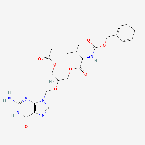 O-Acetyl N-Benzyloxycarbonyl Valganciclovir (CAS: 194159-22-3) - Related Chemical Product