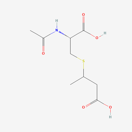N-Acetyl-S-(3-carboxy-2-propyl)-L-cysteine (CAS: 33164-65-7) - Related Chemical Product