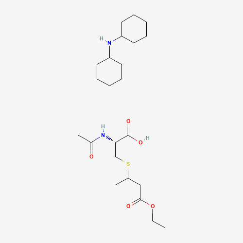 N-Acetyl-S-(2-ethoxycarbonylethyl-1-methyl)-L-cysteine,Dicyclohexylammonium Salt (CAS: 33297-48-2) - Related Chemical Product