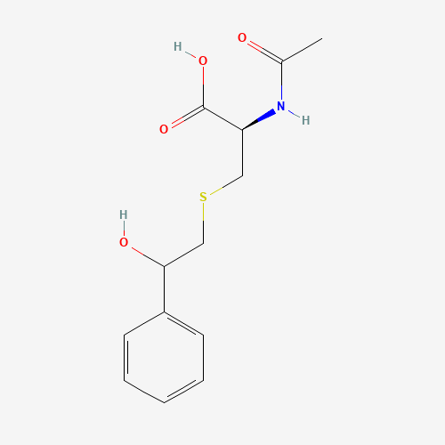 N-Acetyl-S-(2-hydroxy-1-phenylethyl)-L-cysteine+N-Acetyl-S-(2-hydroxy-2-phenylethyl)-L-cysteine (Mixture) (CAS: 14510-10-2) - Related Chemical Product