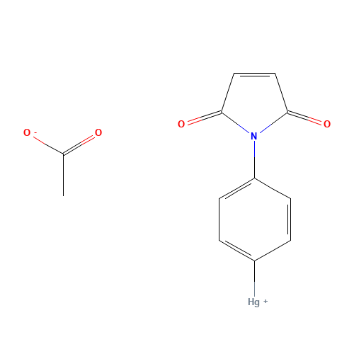 N-[p-(Acetylmercuric)phenyl]maleimide (CAS: 117259-61-7) - Related Chemical Product