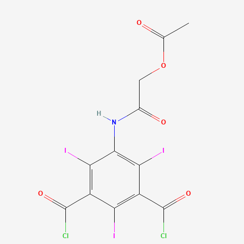 5-[[2-(Acetyloxy)acetyl]amino]-2,4,6-triiodo-1,3-benzenedicarbonyl Dichloride (CAS: 78314-12-2) - Related Chemical Product