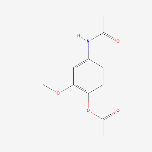 N-[4-(Acetyloxy)-3-methoxyphenyl]-acetamide (CAS: 75813-77-3) - Related Chemical Product