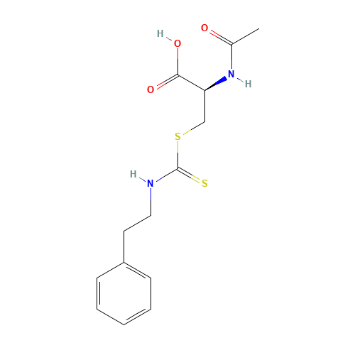 N-Acetyl-S-[N-(2-phenylethyl)thiocarbamoyl]-L-cysteine (CAS: 131918-97-3) - Related Chemical Product