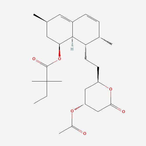 4'-Acetyl Simvastatin (CAS: 145576-25-6) - Related Chemical Product