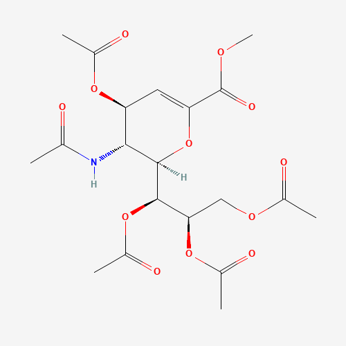 N-Acetyl-4,7,8,9-tetra-O-acetyl-2,3-dehydro-2-deoxyneuraminic Acid,Methyl Ester (CAS: 73960-72-2) - Related Chemical Product
