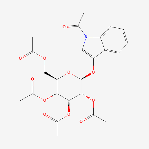1-Acetyl-3-O-tetra-acetyl-b-glucosidoxyindole (CAS: 7497-97-4) - Related Chemical Product