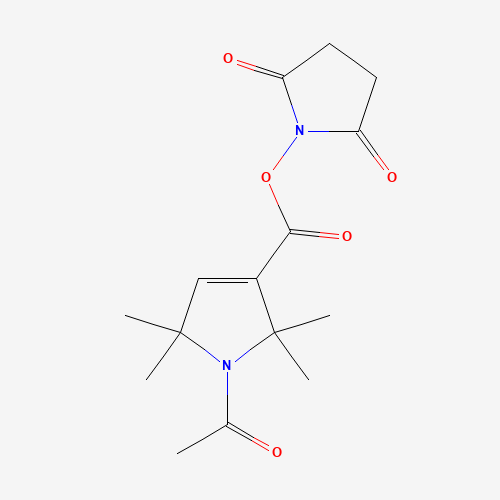 1-Acetyl-2,2,5,5-tetramethyl-3-pyrroline-3-carboxylic Acid N-Hydroxysuccinimide Ester (CAS: 1076198-74-7) - Related Chemical Product