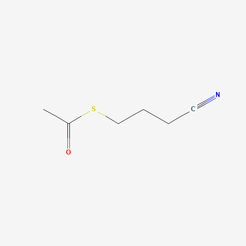 4-Acetylthiobutyronitrile (CAS: 4781-82-2) - Chemical Structure and Molecular Formula 