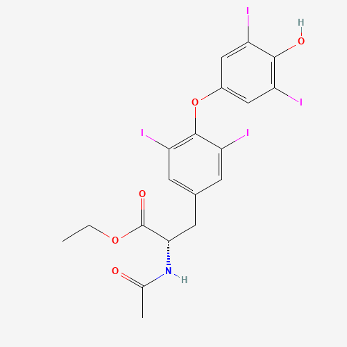 N-Acetyl L-Thyroxine Ethyl Ester (CAS: 30804-52-5) - Related Chemical Product