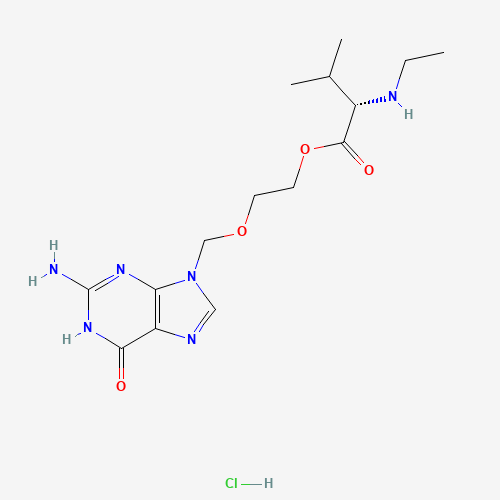 Acyclovir N-Ethyl-L-valinate Hydrochloride (CAS: 1346617-49-9) - Related Chemical Product