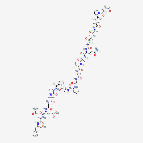 Alamethicin (CAS: 27061-78-5) - Chemical Structure and Molecular Formula 
