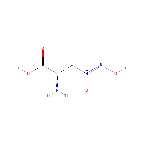 L-Alanosine (CAS: 5854-93-3) - Chemical Structure and Molecular Formula 