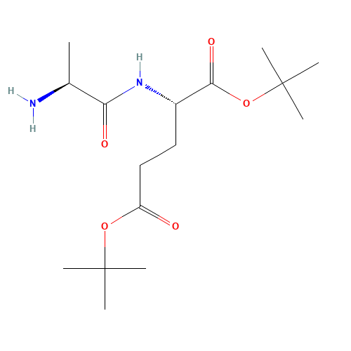 N-L-Alanyl-L-glutamic Acid Bis(tert-butyl) Ester (CAS: 45272-19-3) - Related Chemical Product
