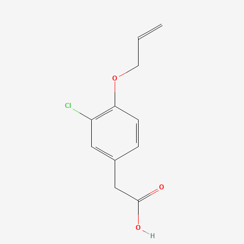 Alclofenac (CAS: 22131-79-9) - Chemical Structure and Molecular Formula 