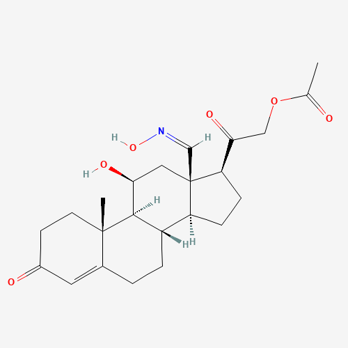 Aldosterone 18-Oxime 21-Acetate (CAS: 74220-49-8) - Related Chemical Product