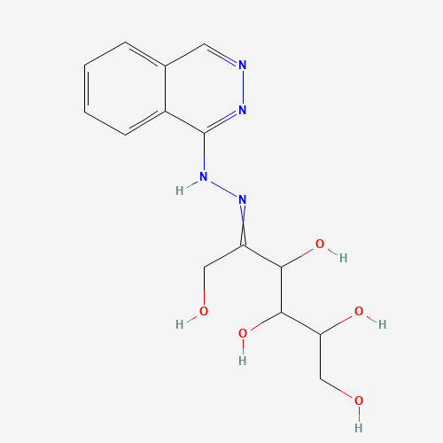 Keto-D-fructose Phthalazin-1-ylhydrazone (CAS: 1082040-10-5) - Chemical Structure and Molecular Formula 
