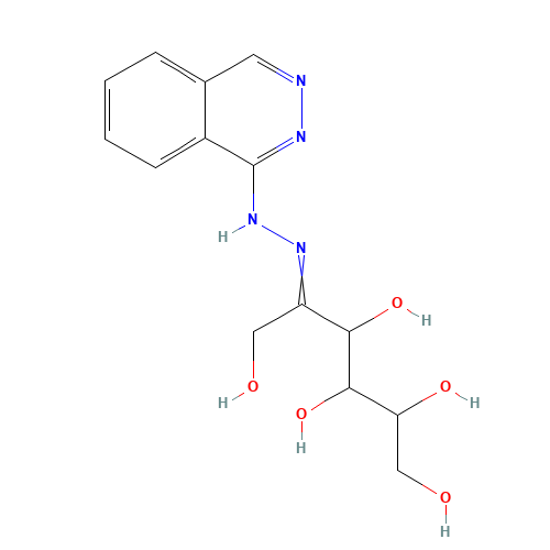 Keto-D-fructose Phthalazin-1-ylhydrazone (CAS: 1082040-10-5) - Chemical Structure and Molecular Formula 