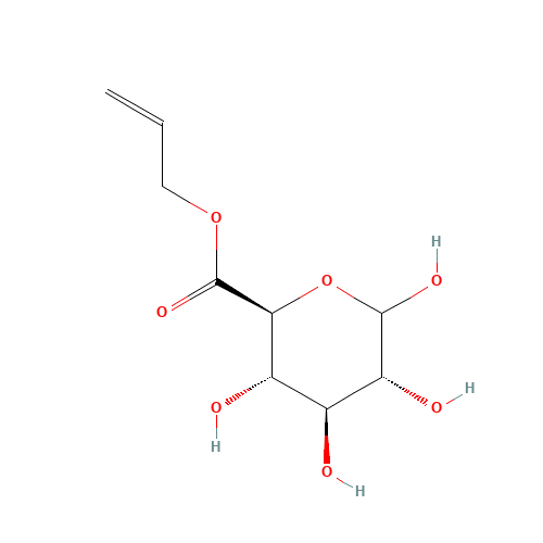 Allyl D-Glucuronate (CAS: 188717-04-6) - Chemical Structure and Molecular Formula 