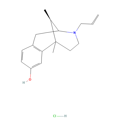(+)-N-Allyl Normetazocine Hydrochloride (CAS: 133005-41-1) - Related Chemical Product