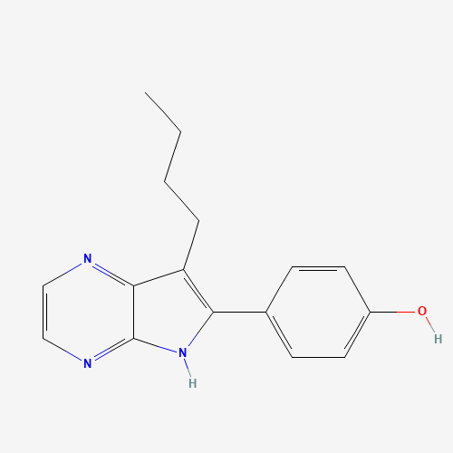 Aloisine A RP107 (CAS: 496864-16-5) - Chemical Structure and Molecular Formula 