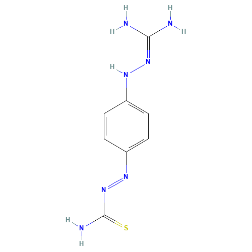 Ambazone (CAS: 539-21-9) - Chemical Structure and Molecular Formula 